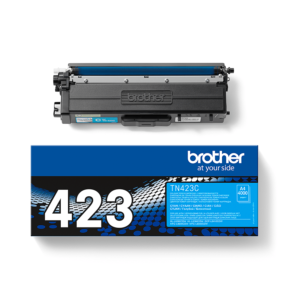 Brother TN-423C Toner Cartridge - Cyan 3